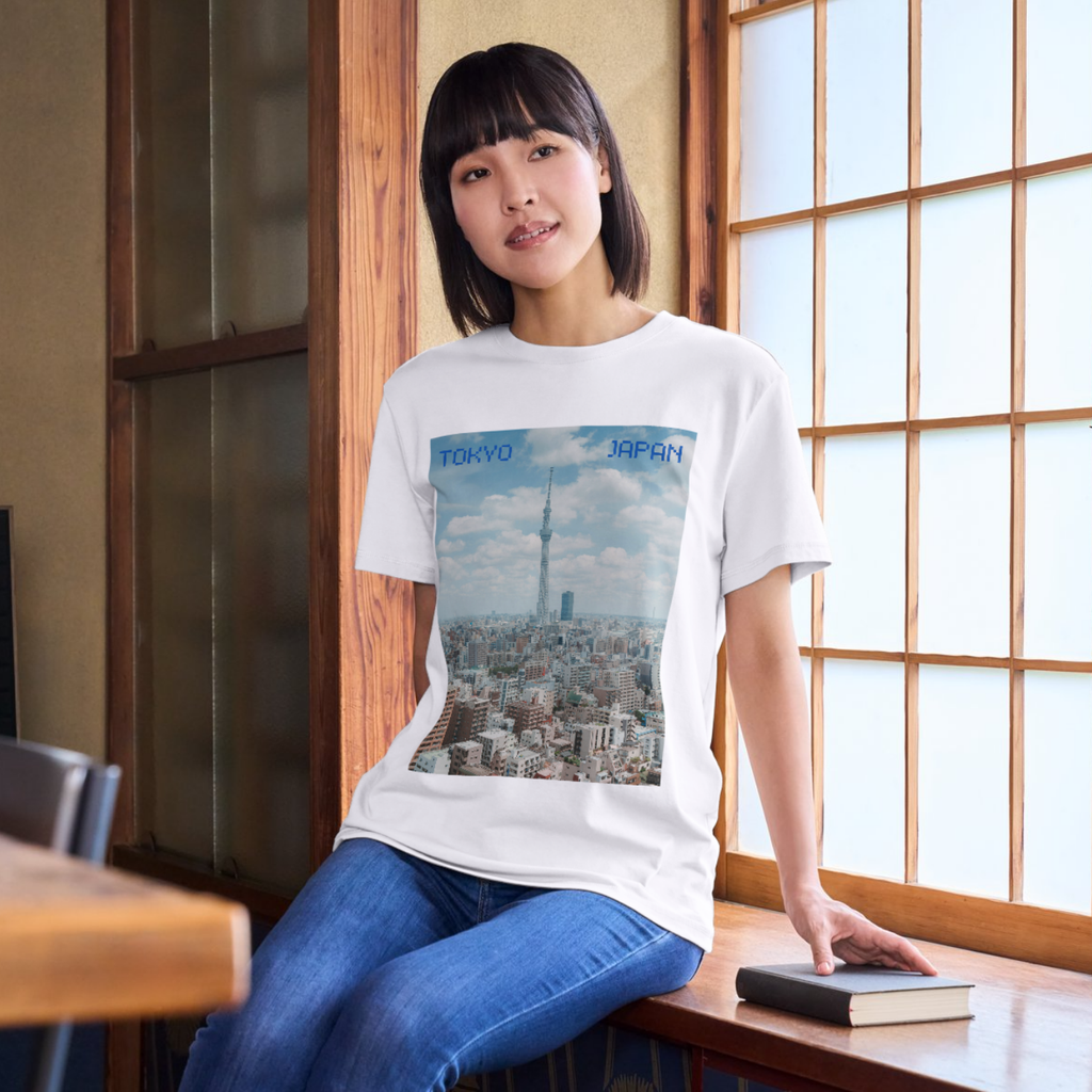 Tokyo Skytree Skyline Photo Tee