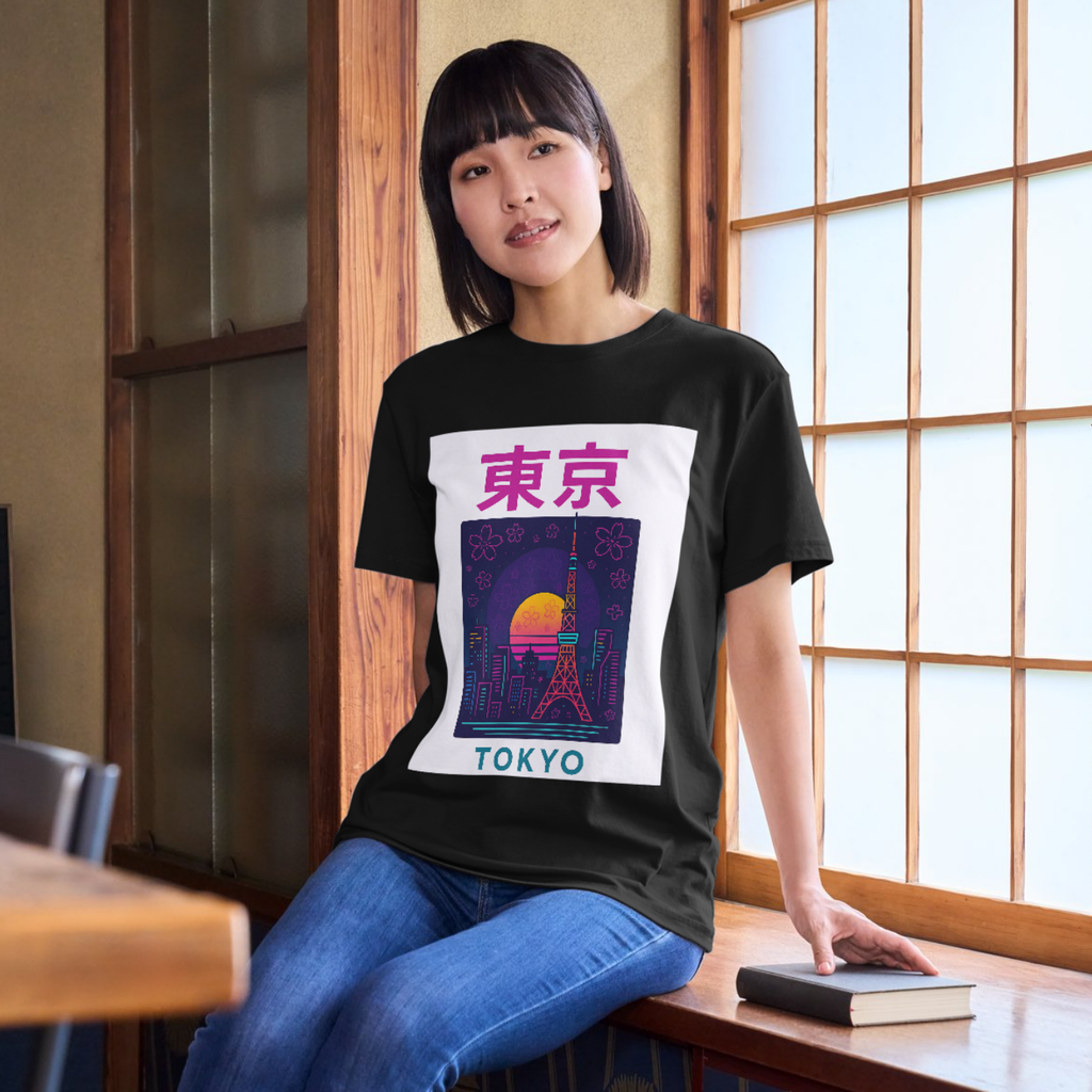 Tokyo Vaporwave Sakura Tee