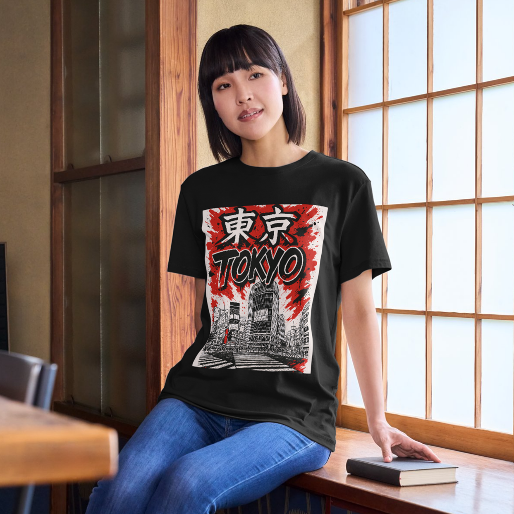 Tokyo Street Art Shibuya Crossing Tee