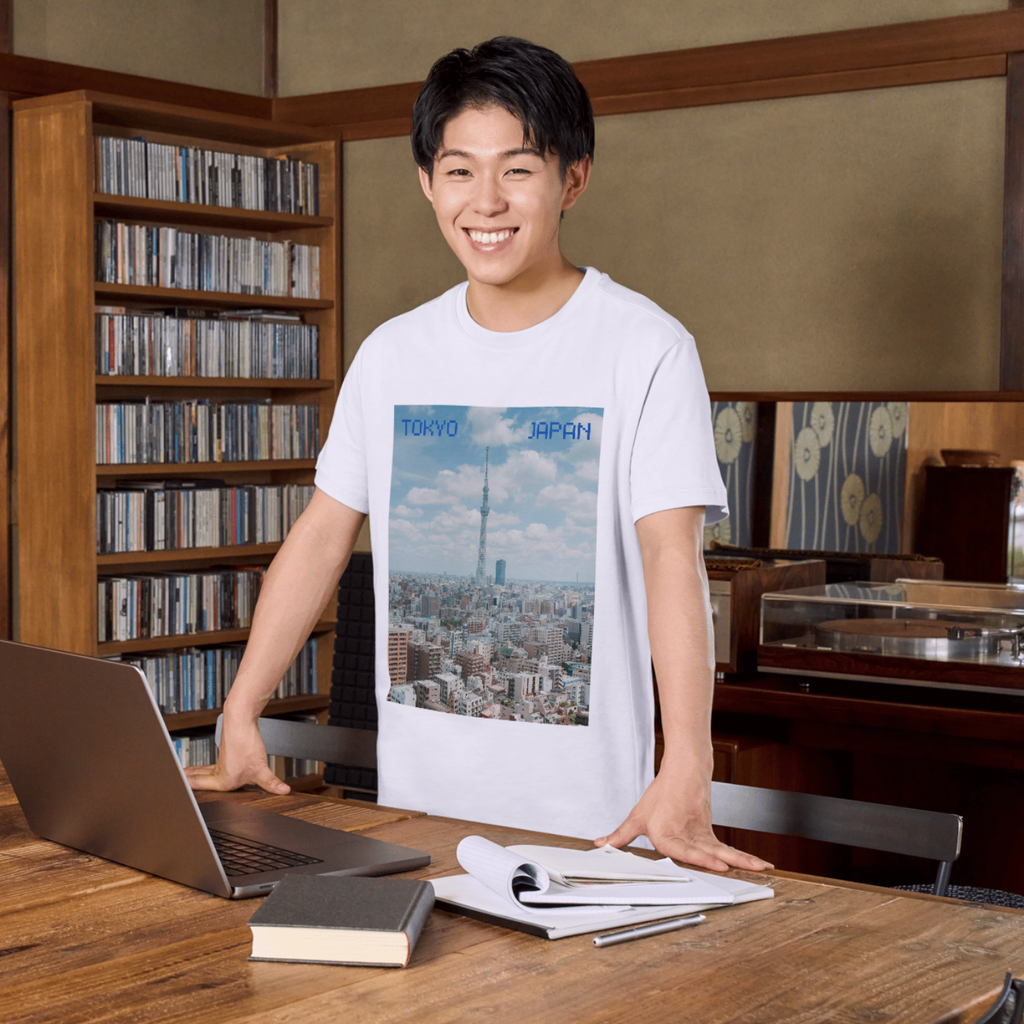 Tokyo Skytree Skyline Photo Tee