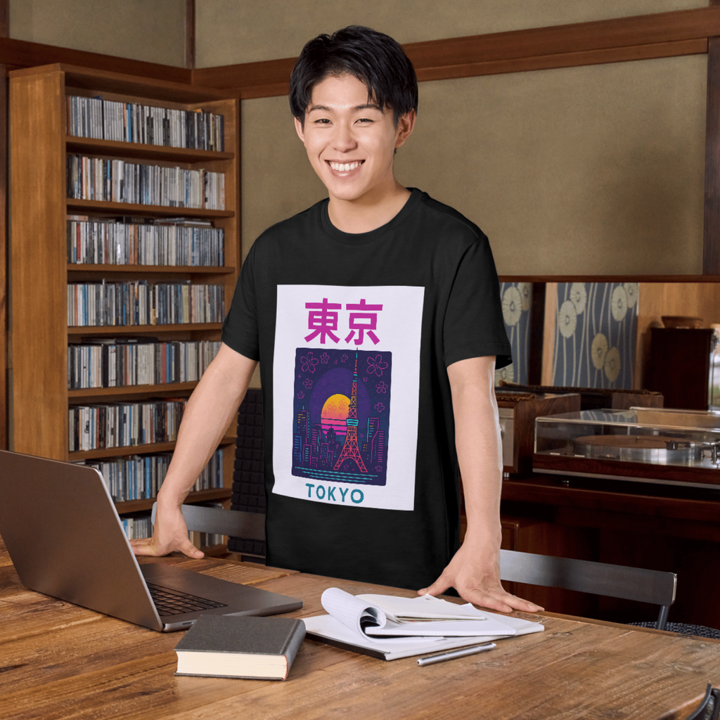 Tokyo Vaporwave Sakura Tee