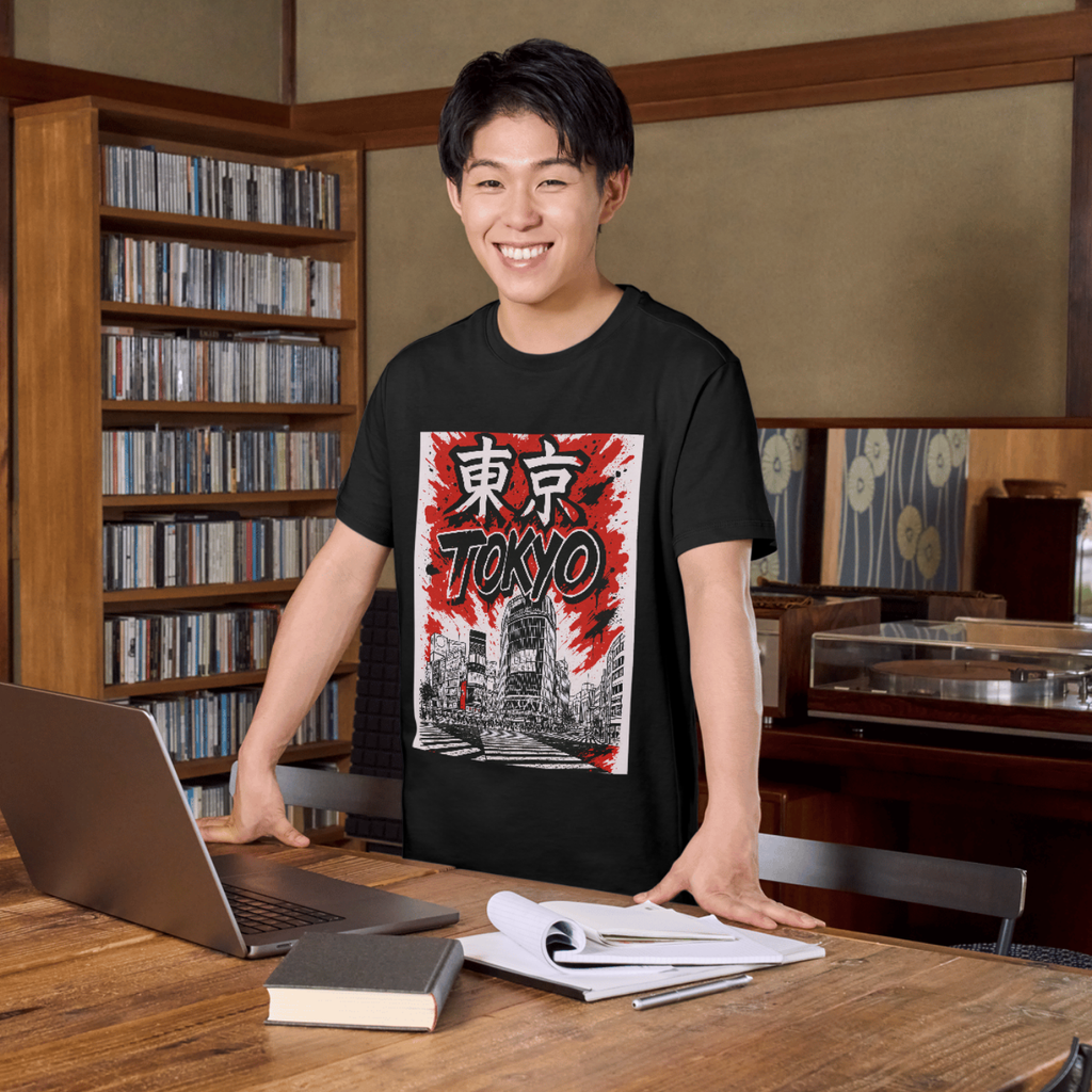 Tokyo Street Art Shibuya Crossing Tee