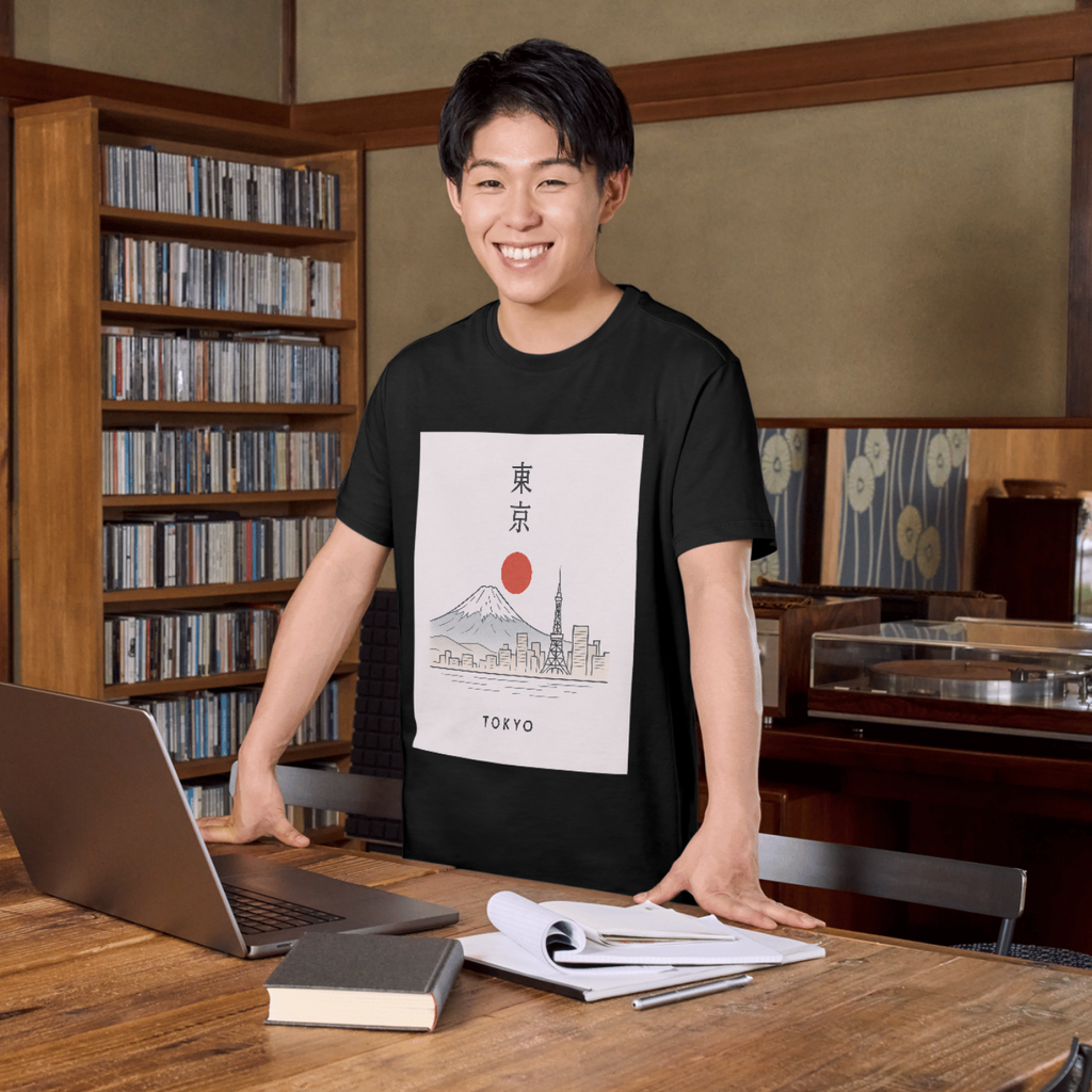 Tokyo Minimalist Landscape Tee
